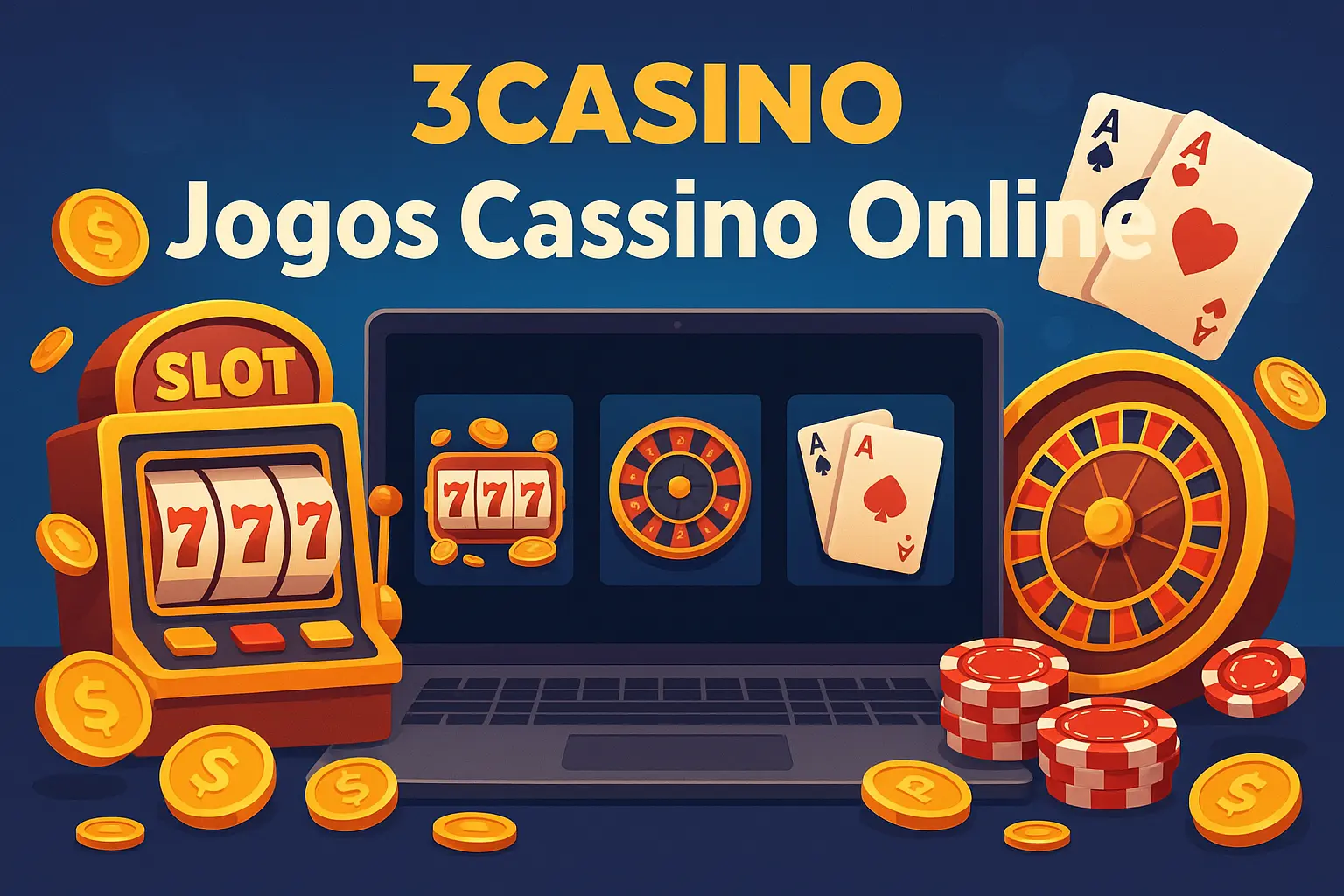 Jogos de cassino online 3CASINO