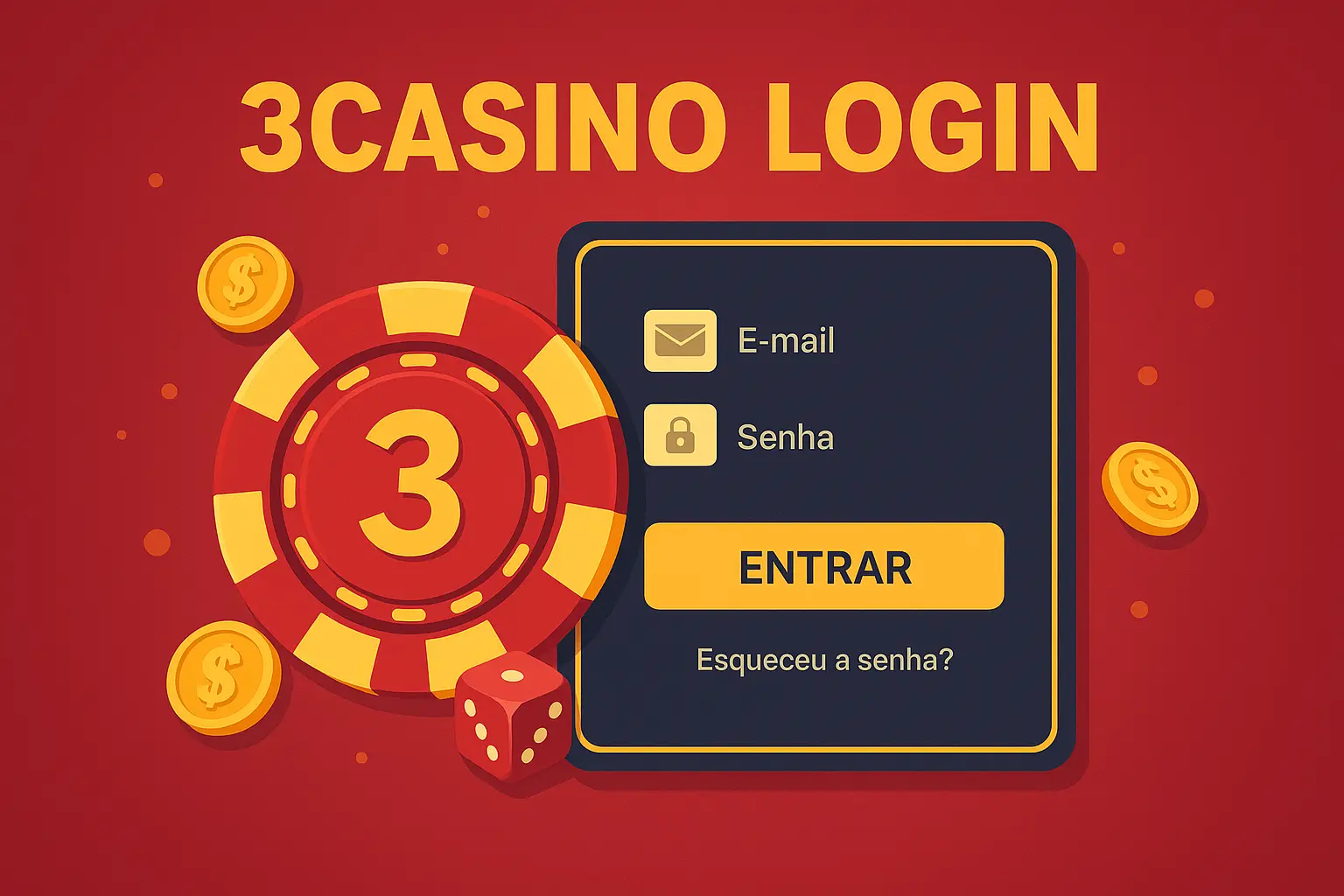 Login no Cassino 3CASINO
