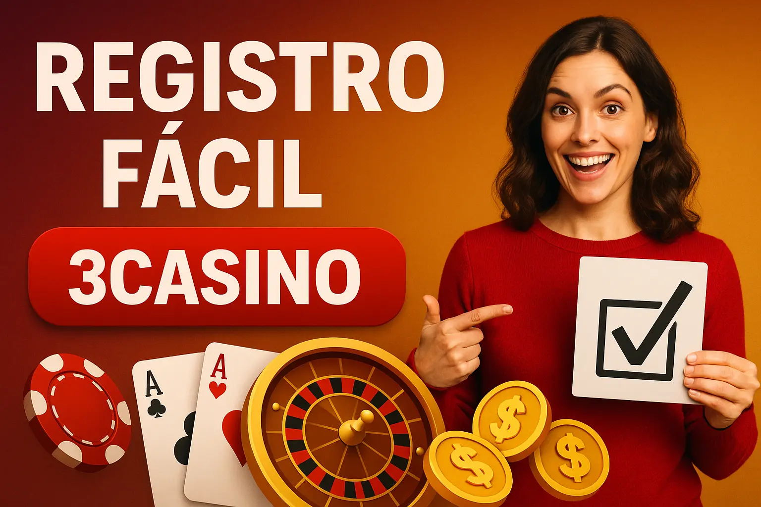 Registro na 3CASINO Garante Acesso a uma Vasta Seleção de jogo